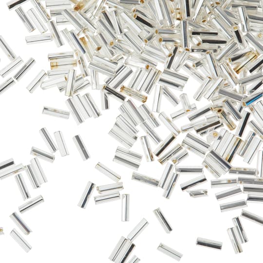 John Bead 6.5mm Czech Glass Bugle Beads